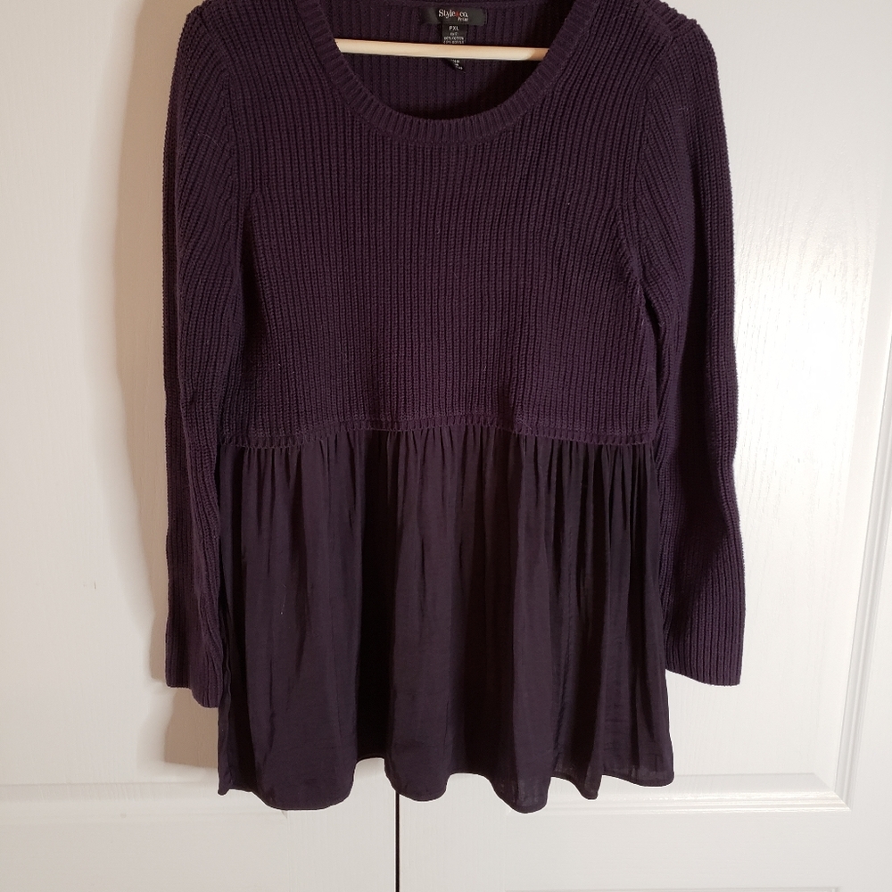 Purple Sweater